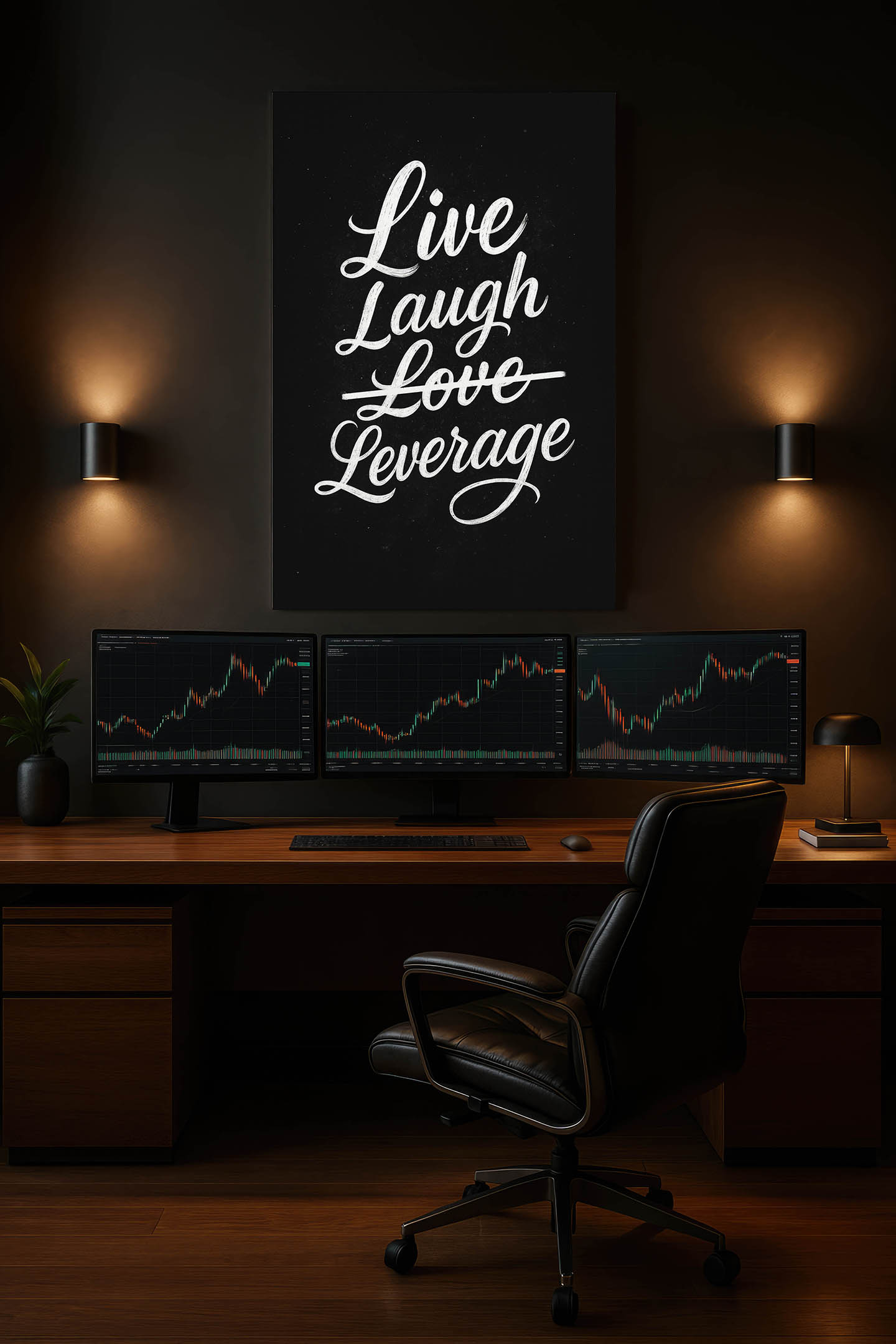 Live Laugh Love, Leverage