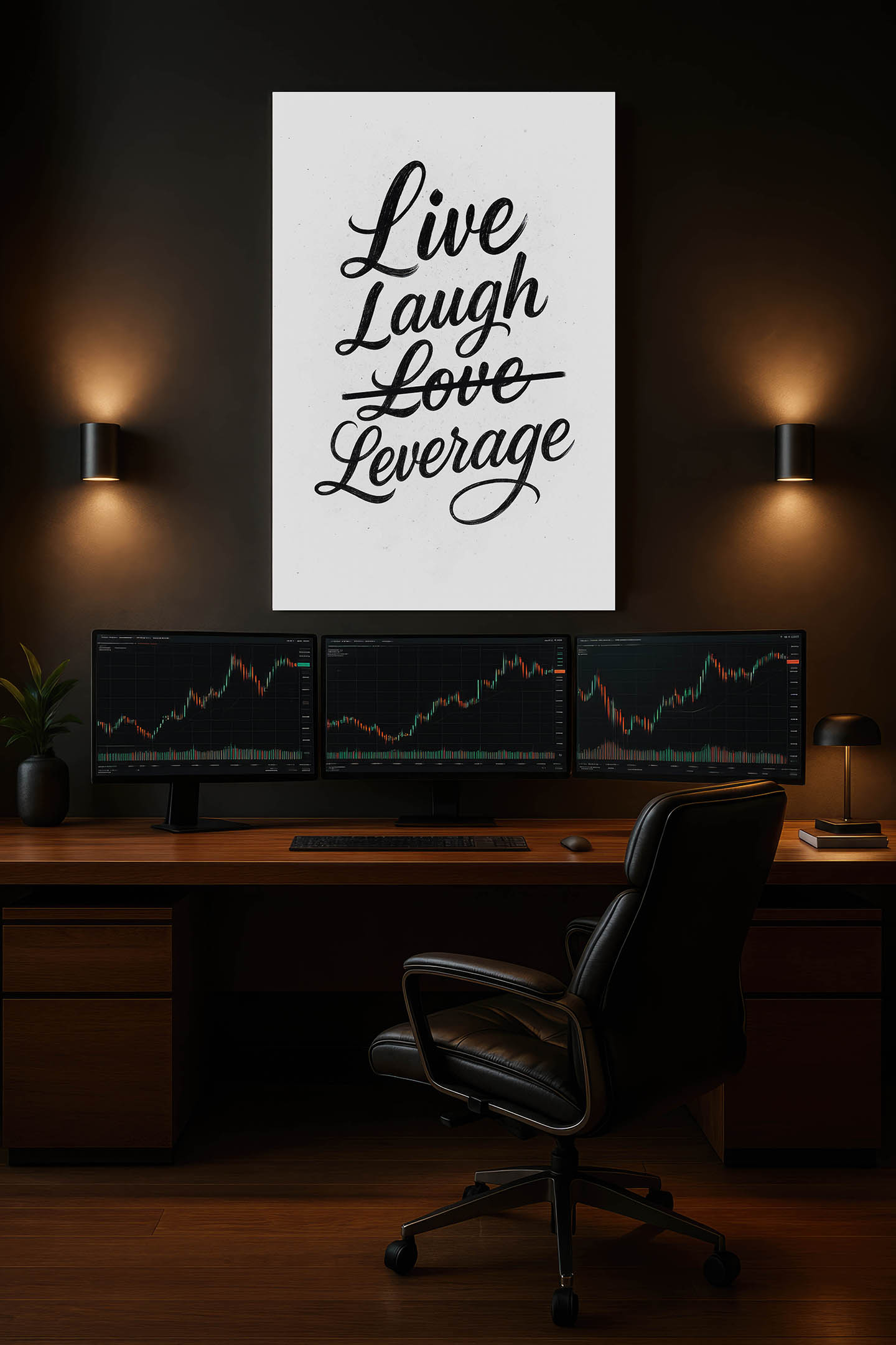 Live Laugh Love, Leverage