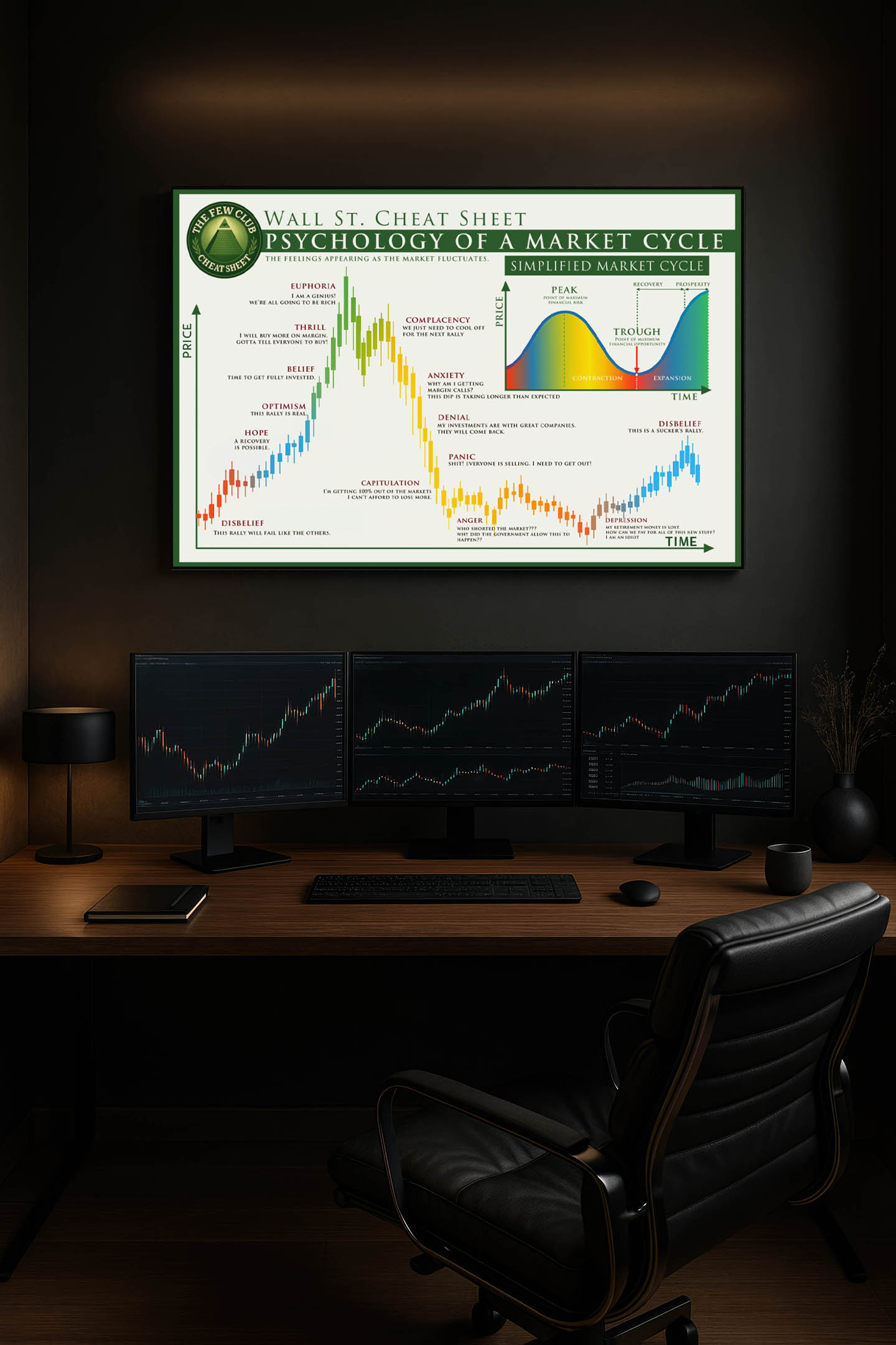 Psychology of a Market Cycle Cheat Sheet