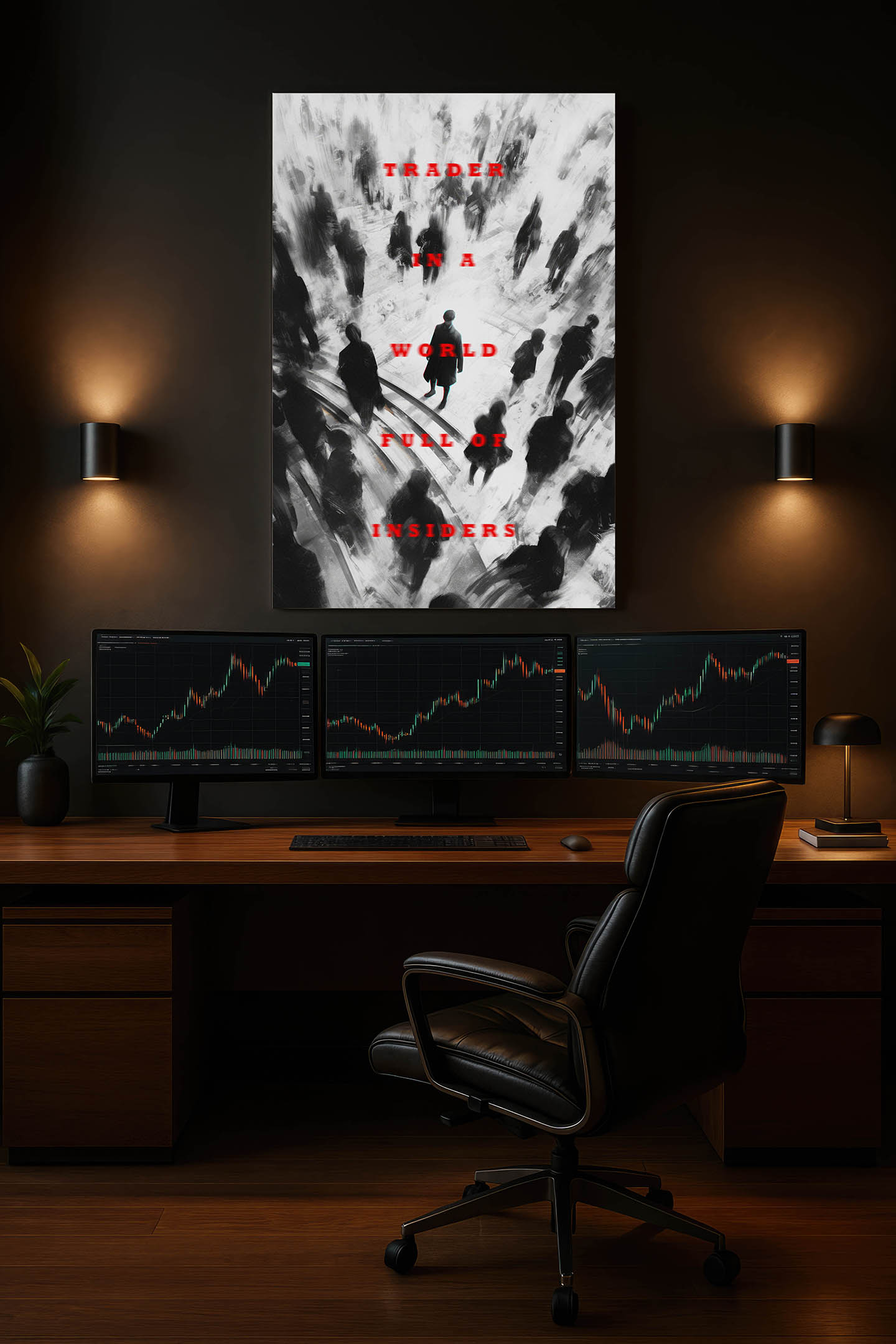 Trader in a world full of Insiders