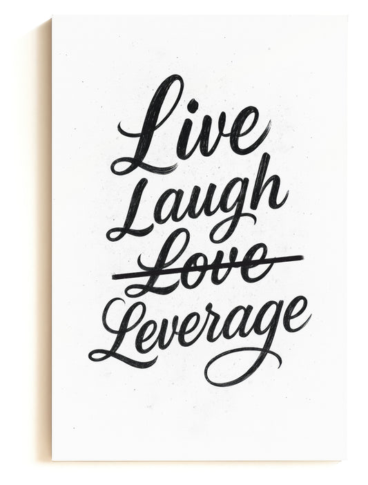 Live Laugh Love, Leverage