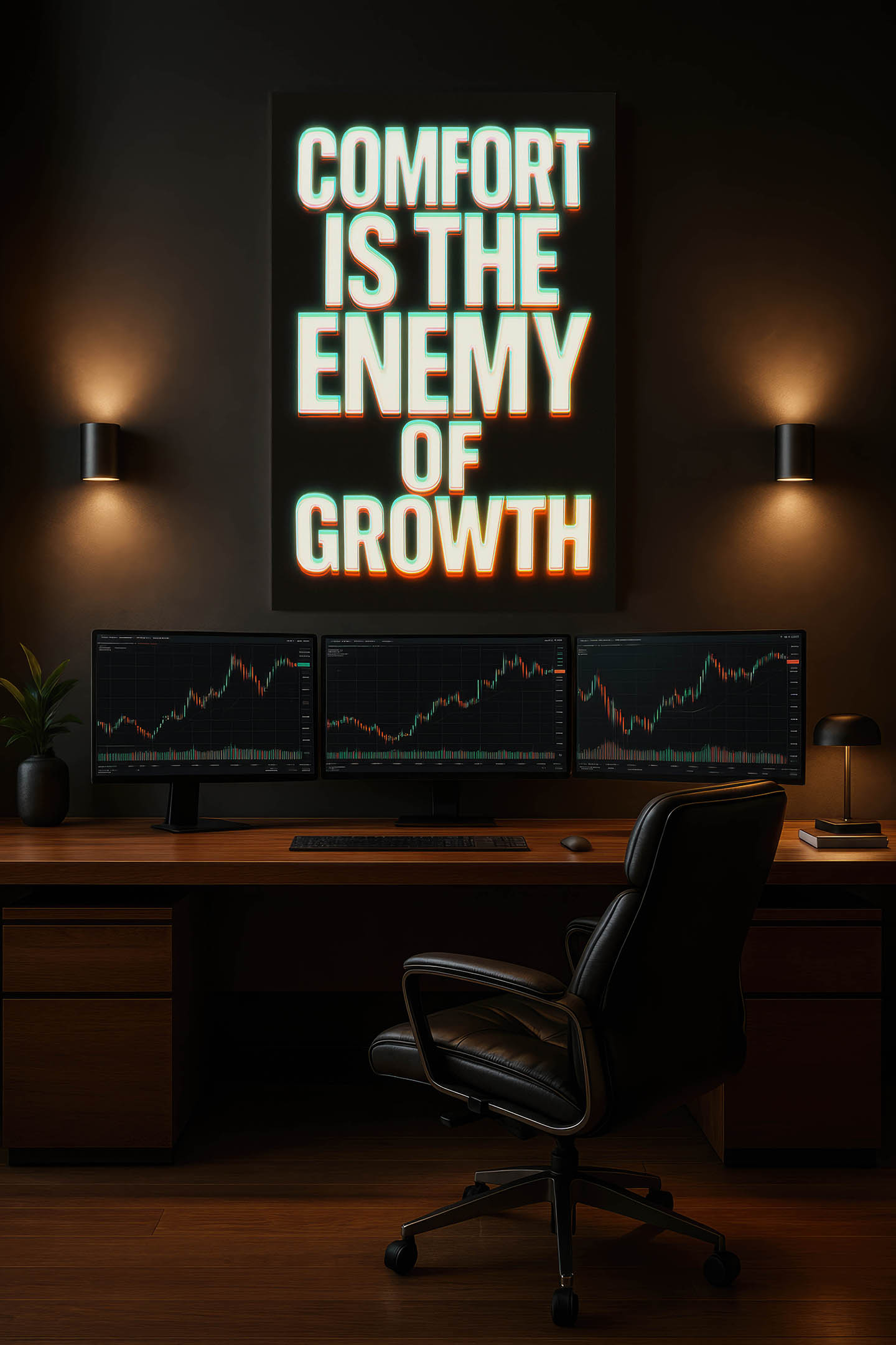 Comfort is the Enemy of Growth